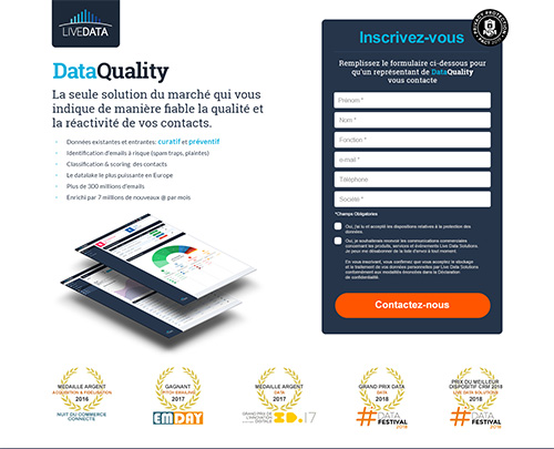DataQauality screens